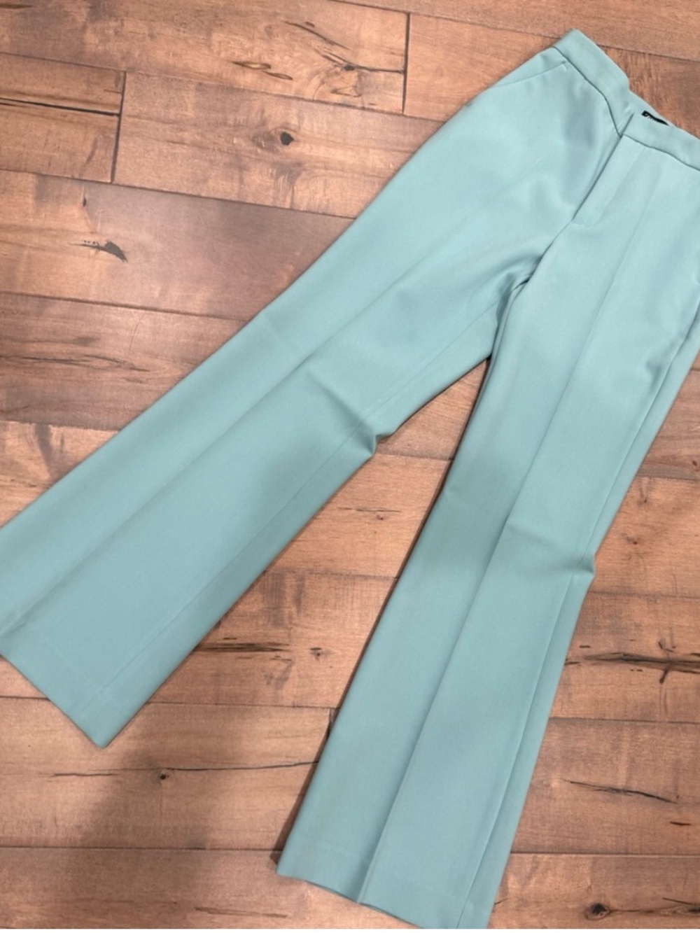 NWT ZARA Double-Breasted Pantsuit in Powder Blue
Jacket size M, pants size S - Picture 5 of 8